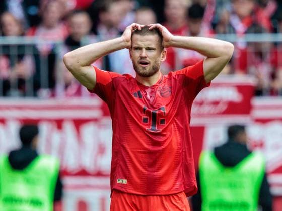Bayerns 15 Eric DIER. Fussball Bayern-Mainz 3:0. 1.Fußball Bundesliga, FC Bayern München - 1. FSV Mainz 05, 31.Spieltag, Saison 2024-2025, am 26.04.2025 in Muenchen, A L L I A N Z A R E N A, Deutschland. Quelle Copyright Credit : Oryk HAIST