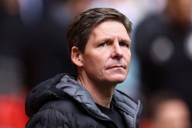 Aston Villa v Crystal Palace 26 April 2025, London - FA Cup Semi Final - Aston Villa v Crystal Palace - Crystal Palace manager Oliver Glasner - Photo: Jacques Feeney Offside. London UK Copyright: xJacquesxFeeneyx xOffsidexOffside