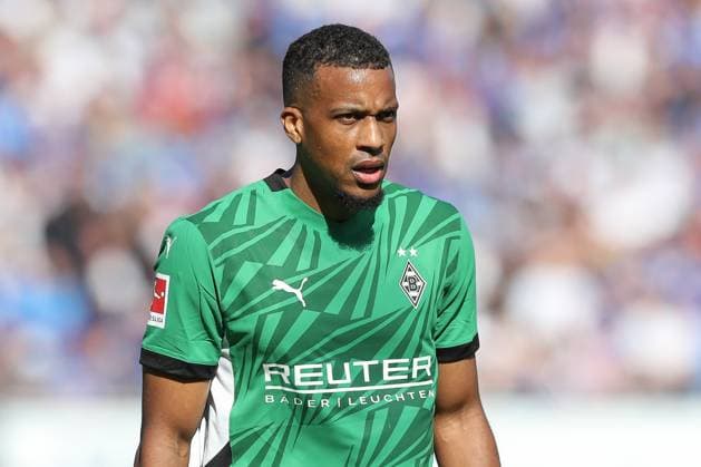 26.04.2025, xtgx, Fussball 1. Bundesliga, Holstein Kiel - Borussia Mönchengladbach emspor, v.l. Alassane Plea (Gladbach, 14) (DFL DFB REGULATIONS PROHIBIT ANY USE OF PHOTOGRAPHS as IMAGE SEQUENCES and or QUASI-VIDEO) Kiel
