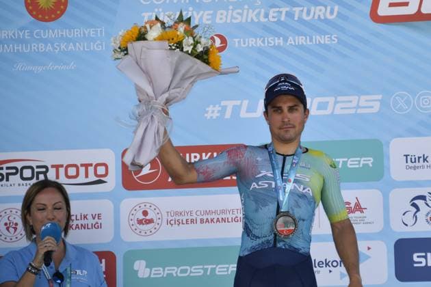 Presidential Cycling Tour of Turkiye 2025 Presidential Cycling Tour of Turkiye 2025 - 60 edizione - 1st stage Antalya - Antalya 132 km - 27 04 2025 - Matteo Malucelli (ITA - XDS Astana Team) - photo Tommaso Pelagalli SprintCyclingAgency 2025 Antalya Turkey  Copyright: xTommasoxPelagalli xSprintcyclingagencyx
