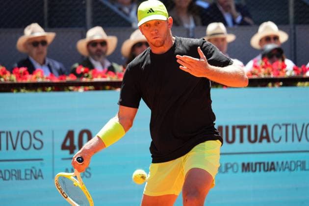 Tennis player Alexander Zverev vs Alejandro Davidovich Fokina during the Madrid 2025 Masters Series in Madrid on Saturday 26 April 2025. Cordon Press 