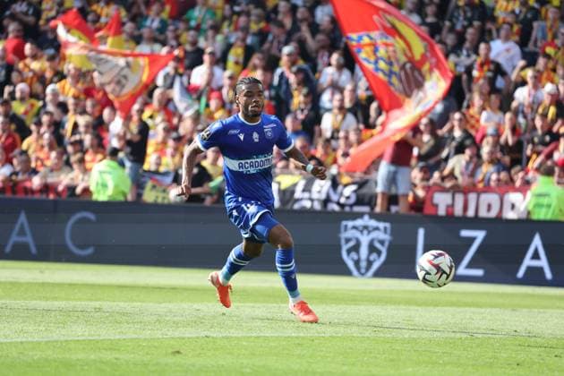 FOOTBALL : RC Lens vs AJ Auxerre - Ligue 1 - 27 04 2025 but de Ado ONAIWU (AJ Auxerre) lors du match RC Lens vs AJ Auxerre, Ligue 1, stade Bollaert-Delelis, le 27 avril 2025 - photo Laurent Sanson PsnewZ  Copyright: xLaurentxSANSONx xPsnewZx