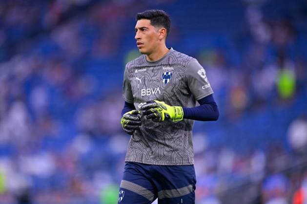 RECORD DATE NOT STATED Liga BBVA MX Clausura 2025 Monterrey vs Pachuca - Play In Esteban Andrada of Monterrey during the Play-In round match between Monterrey and Pachuca as part of the Liga BBVA MX, Torneo Clausura 2025 at BBVA Bancomer Stadium on April 27, 2025 in Monterrey, Nuevo Leon, Mexico. MONTERREY NUEVO LEON MEXICO  Copyright: xJorgexMartinezx 20250427195117_LMX_C25_PLAY_IN_MTY_PAC_ANDRADA9