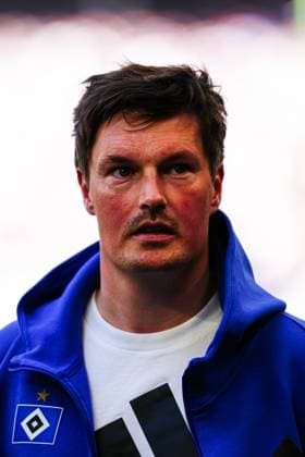 Merlin Polzin (Hamburger SV, Trainer) GER, Hamburger SV vs. Karlsruher SC, Fussball, 2. Bundesliga, Spieltag 31, Saison 2024 2025, 27.04.2025 DFL REGULATIONS PROHIBIT ANY USE OF PHOTOGRAPHS AS IMAGE SEQUENCES AND OR QUASI-VIDEO GER, Hamburger SV vs. Karlsruher SC, Fussball, 2. Bundesliga, Spieltag 31, Saison 2024 2025, 27.04.2025 Hamburg