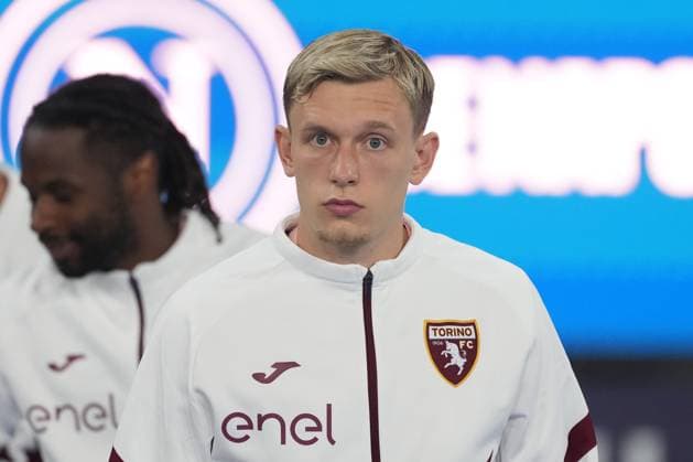 Marcus Holmgren Pedersen of Torino FC during the Serie A match between SSC Napoli and Torino FC at Stadio Diego Armando Maradona Naples Italy on 27 April 2025. Naples Stadio Diego Armando Maradona Naples Italy Copyright: xFrancoxRomanox SP24-1183-022