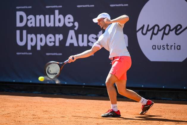 TENNIS - ATP, Tennis Herren DANUBE Upper Austria Open MAUTHAUSEN,AUSTRIA,29.APR.25 - TENNIS - ATP Challenger Tour, DANUBE Upper Austria Open. Image shows Filip Misolic (AUT).  GEPAxpictures xChristianxMoser