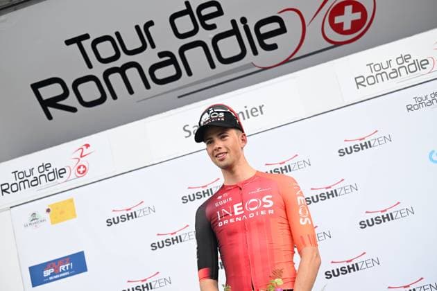 29-04-2025 Tour De Romandie; Tappa Prologo Saint Imier; 2025, Ineos Grenadiers; Watson, Samuel; Saint Imier; 