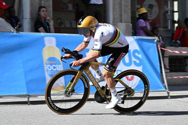 29-04-2025 Tour De Romandie; Tappa Prologo Saint Imier; 2025, Soudal - Quick Step; Evenepoel, Remco; Saint Imier; 