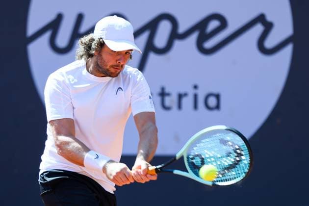 TENNIS - ATP, Tennis Herren DANUBE Upper Austria Open MAUTHAUSEN,AUSTRIA,30.APR.25 - TENNIS - ATP Challenger Tour, DANUBE Upper Austria Open. Image shows Marco Trungelliti (ARG).  GEPAxpictures xChristianxMoser