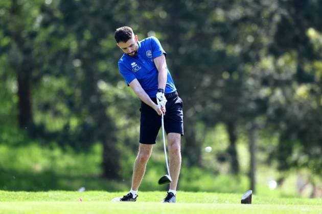 QPR Golf Day @ London Shire GC Queens Park Rangers Golf Day, Football, The Shire Golf Club, London, UK - 30 Apr 2025 EDITORIAL USE ONLY No use with unauthorised audio, video, data, fixture lists, club league logos or live services. Online in-match use limited to 120 images, no video emulation. No use in betting, games or single club league player publications. Copyright: xMichaelxZemanek Shutterstockx 15275547dx