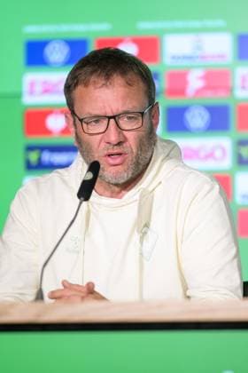 Fußball, DFB Pokal Frauen, 20250430, Pressekonferenz MD-1 FC Bayern München - SV Werder Bremen. Im Bild Trainer Bremen Thomas HORSCH. Köln Rhein-Energie Stadion Nordrhein-Westfalen Deutschland Copyright: Passion2Press MarkusxFischerx