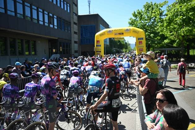 30-04-2025 Tour De Romandie; Tappa 01 Munchenstein - Fribourg; Munchenstein; 