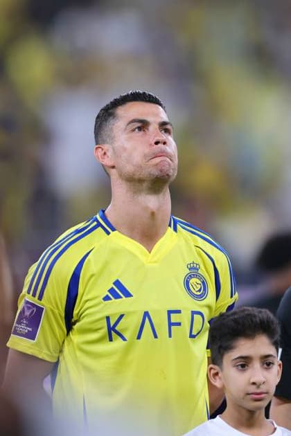 Al-Nassr FC vs Kawasaki Frontale - AFC Champions League Elite Semi Finals JEDDAH, SAUDI ARABIA - April 30: Cristiano Ronaldo of Team Al-Nassr FC during line up prior to the AFC Champions League Elite Semi Finals match between Al-Nassr FC and Kawasaki Frontale at King Abdullah Sports City Stadium on April 30, 2025 in Jeddah, Saudi Arabia. Jeddah Saudi Arabia Copyright: xAbdullahxAhmedx