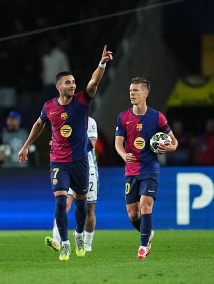 Barcelona, Spain, Season 2024 2025, UEFA Champions League, Semi-finals, first leg, FC Barcelona, Barca v FC Inter de Milan, Lluis Companys Stadium, 30 April 2025 Copyright: xBaguxBlancox xPressinphotox
