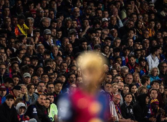 Sport Bilder des Tages Barcelona vs Inter Yamal in action during the game against Inter valid for Champions League at the Olimpic Lluis Companys stadium, in Barcelona, today april 30, 2025. Copyright: xx 0L3A2899