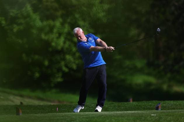 QPR Golf Day @ London Shire GC Queens Park Rangers Golf Day, Football, The Shire Golf Club, London, UK - 30 Apr 2025 EDITORIAL USE ONLY No use with unauthorised audio, video, data, fixture lists, club league logos or live services. Online in-match use limited to 120 images, no video emulation. No use in betting, games or single club league player publications. Copyright: xMichaelxZemanek Shutterstockx 15275547nw