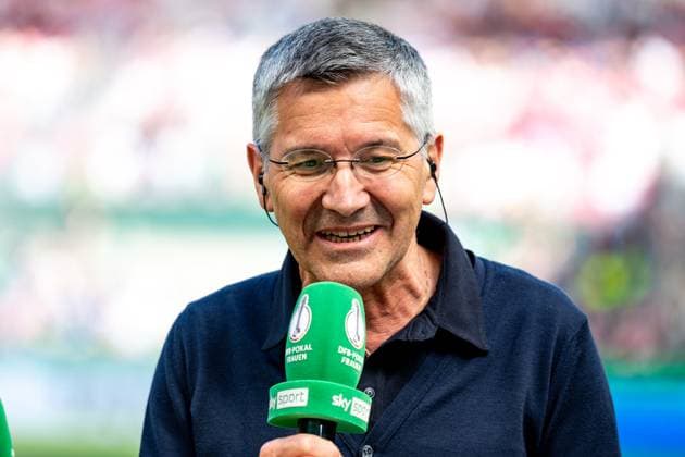 Herbert Hainer (FC Bayern Muenchen, Praesident) beim TV Interview vor der Partie. GER, 45. DFB-Pokal Finale der Frauen, FC Bayern Muenchen vs. SV Werder Bremen, 01.05.2025. DFB REGULATIONS PROHIBIT ANY USE OF PHOTOGRAPHS as IMAGE SEQUENCES and or QUASI-VIDEO. GER, 45. DFB-Pokal Finale der Frauen, FC Bayern Muenchen vs. SV Werder Bremen, 01.05.2025. Köln Copyright: xEibner-Pressefoto FlorianxWiegandx EP_FWD