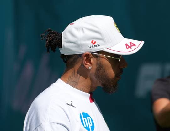 01.05.2025, Miami International Autodrome, Miami, Formula 1 Crypto.com Miami Grand Prix 2025 ,im Bild Lewis Hamilton (GBR), Scuderia Ferrari HP (Photo by Hasan Bratic DeFodi Images)