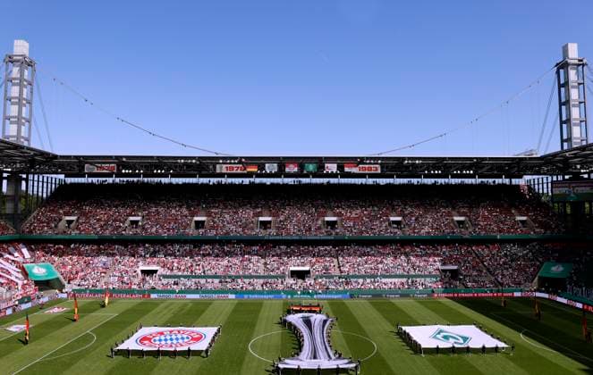 Rheinenergie Stadion DFB Pokal Finale der Frauen 2025 FC Bayern Muenchen - Werder Bremen am 01.05. 2025 in Koeln Copyright: xLacixPerenyix