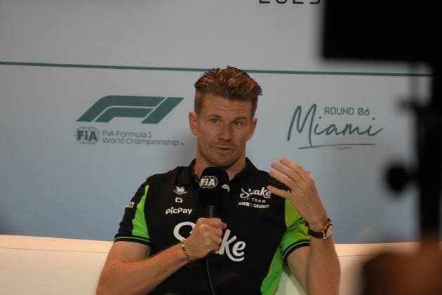 01.05.2025, Miami International Autodrome, Miami, Formula 1 Crypto.com Miami Grand Prix 2025 ,im Bild Nico Hülkenberg (DEU), Stake F1 Team Kick Sauber (Photo by Hasan Bratic DeFodi Images)