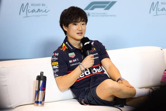 Formula 1 Crypto.com Miami Grand Prix 2025, Joe Pinchin OVERTAKE MAXPPP - Miami 01 05 2025 22 TSUNODA Yuki (jpn), Red Bull Racing, portrait during the Formula 1 Crypto.com Miami Grand Prix 2025, the 6th round of the 2025 FIA Formula 1 World Championship, WM, Weltmeisterschaft on the Miami International Autodrome from May 1 to 4, 2025, in Miami, United States Miami United States  Copyright: xOVERTAKE MAXPPPxJoexPinchinx OVT202505018705 OVT202505018705