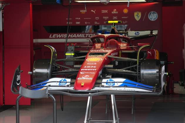 Formula 1 Crypto.com Miami Grand Prix 2025 01.05.2025, Miami International Autodrome, Miami, Formula 1 Crypto.com Miami Grand Prix 2025 ,im Bild Lewis Hamilton (GBR), Scuderia Ferrari HP