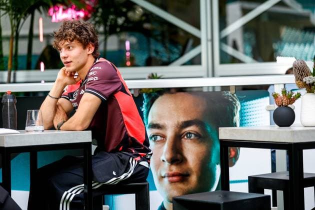 F1 - MIAMI GRAND PRIX 2025 KIMI ANTONELLI Andrea (ita), Mercedes AMG F1 Team W16, portrait during the Formula 1 Crypto.com Miami Grand Prix 2025, 6th round of the 2025 FIA Formula One World Championship, WM, Weltmeisterschaft from May 2 to 4, 2025 on the Miami International Autodrome, in Miami Gardens, Florida, United States of America - Miami GardensUnited States  Copyright: xDPPIx