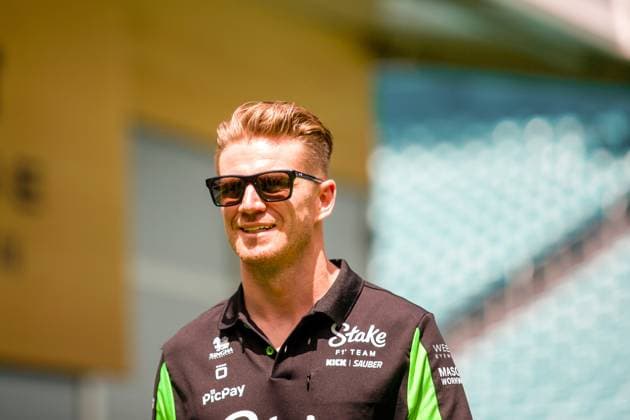 May 1, 2025, Miami, Florida, USA: Nico Hulkenberg (GER) - Stake F1 Team Sauber - Sauber C45 - Ferrari.during Formula 1 Crypto.com Miami Grand Prix 2025 at Miami International Autodrome in Florida, USA, on May 1st-4th. Avens-Images.com Miami USA - ZUMAm217 20250501_zsp_m217_092 Copyright: xAlessioxDexMarcox