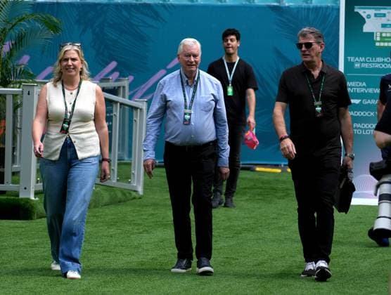 01.05.2025, Miami International Autodrome, Miami, Formula 1 Crypto.com Miami Grand Prix 2025 ,im Bild Teamchef Graeme Lowdon (Cadillac F1) (Photo by Hasan Bratic DeFodi Images)