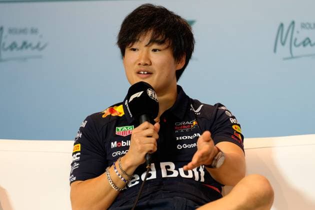 Yuki Tsunoda (JPN), Racing Bulls, 22, press conference, PK, Pressekonferenz  Copyright: xScottxColeman IPAxSportx xipa-agency.netx xx IPA_57148934 IPA_Agency_IPA57148934