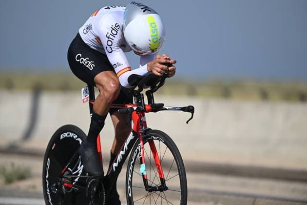 ARCEGA CASTILLO Luis Javier pictured in action during the time trials at the UCI Para-Cycling Road World Cup event, Thursday 01 May 2025, in Oostende. The UCI Para-Cycling Road World Cup takes place from 01 to 04 May in Oostende and Brugge. LUCxCLAESSEN  x122425058x