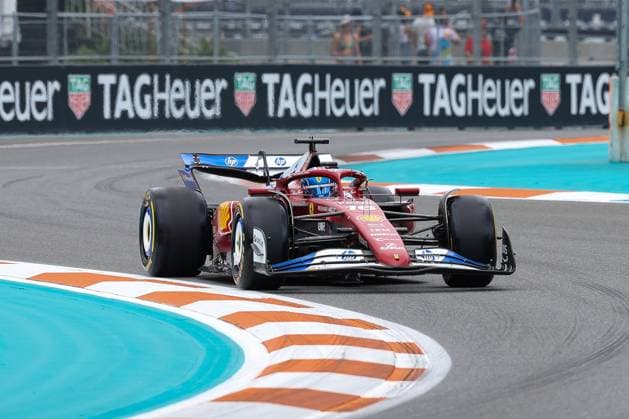 Charles Leclerc (Scuderia Ferrari HP), Grosser Preis von Miami, Motorsport, Herren, Formel 1, Freies Training, 02.05.2025 Miami Florida USA