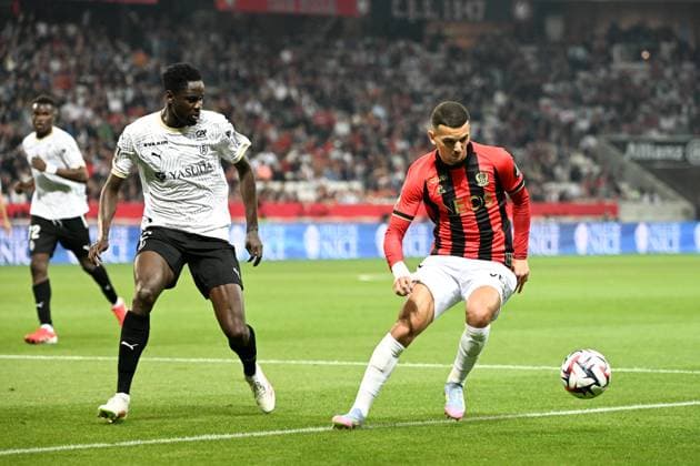 OGC Nice v Stade de Reims - Ligue 1 McDonald s 2024 2025 19 Badredine BOUANANI (ogcn) during the Ligue 1 McDonald s match between Nice and Reims on May 2, 2025 in Nice, France. Nice France  Copyright: xFEPx 776314088