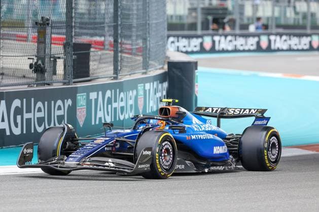 Carlos Sainz jr. (Atlassian Williams Racing), Grosser Preis von Miami, Motorsport, Herren, Formel 1, Freies Training, 02.05.2025 Miami Florida USA