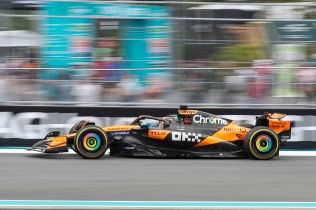 Oscar Piastri (McLaren Formula 1 Team), Grosser Preis von Miami, Motorsport, Herren, Formel 1, Freies Training, 02.05.2025 Miami Florida USA