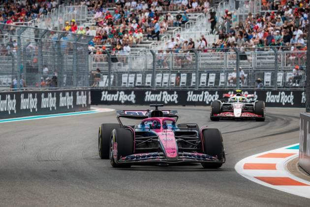 Pierre Gasly (BWT Alpine F1 Team, Frankreich, 10) USA, Formel 1 Weltmeisterschaft, Crypto.com Miami Grand Prix, Miami International Autodrome, Saison 2025, 02.05.2025 USA, Formel 1 Weltmeisterschaft, Crypto.com Miami Grand Prix, Miami International Autodrome, Saison 2025, 02.05.2025 Miami Copyright: xEibner-Pressefoto MaëvaxBurillox EP_MBO