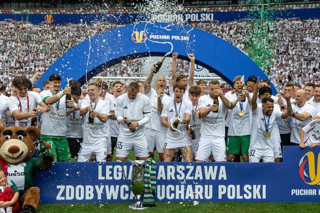 Sport Themen der Woche KW18 Sport Bilder des Tages WARSZAWA 02.05.2025 FINAL PUCHARU POLSKI NA STADIONIE PGE NARODOWYM LEGIA WARSZAWA - POGON SZCZECIN NZ. LEGIA WARSZAWA FOT. ANTONI BYSZEWSKI ARENA AKCJI NEWSPIX.PL --- newspix.pl 