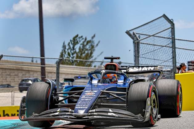 May 2, 2025, Miami, Florida, USA: Alexander Albon (THA) - Williams Racing - Williams FW47 - Mercedes.during Formula 1 Crypto.com Miami Grand Prix 2025 at Miami International Autodrome in Florida, USA, on May 1st-4th. Avens-Images.com Miami USA - ZUMAm217 20250502_zsp_m217_042 Copyright: xAlessioxDexMarcox