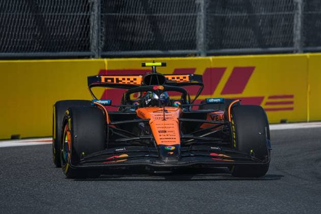 Lando Norris (GBR) - McLaren Formula 1 Team - McLaren MCL39 - Mercedes during Formula 1 Crypto.com Miami Grand Prix 2025 at Miami International Autodrome in Florida, USA, on May 1st-4th. Alessio De Marco Avens-Images.com  Copyright: xAlessioxDexMarco IPAxSportx xipa-agency.netx xx IPA_57183210 IPA_Agency_IPA57183210
