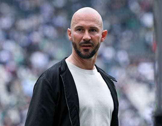 GER, 1.FBL, Borussia Mönchengladbach vs TSG Hoffenheim 10.07.2022, Borussia-Park, Mönchengladbach, GER, 1.FBL, Borussia Mönchengladbach vs TSG Hoffenheim , im Bild Trainer Christian Ilzer (TSG 1899 Hoffenheim) DFL regulations prohibit any use of photographs as image sequences and or quasi-video. Mönchengladbach Borussia-Park Deutschland