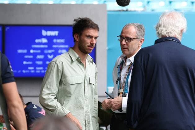 Pierre Gasly (BWT Alpine), Grosser Preis von Miami, Motorsport, Herren, Formel 1, Sprint, 03.05.2025 Miami Florida USA