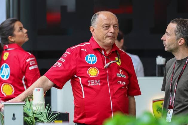 Motorsport-Ingenieur Frederic Vasseur (Scuderia Ferrari HP), Grosser Preis von Miami, Motorsport, Herren, Formel 1, Sprint, 03.05.2025 Miami Florida USA