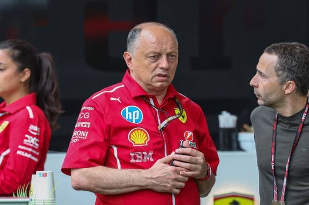 Motorsport-Ingenieur Frederic Vasseur (Scuderia Ferrari HP), Grosser Preis von Miami, Motorsport, Herren, Formel 1, Sprint, 03.05.2025 Miami Florida USA
