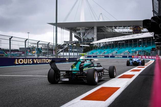 AUTO - F1 ACADEMY 2025 - MIAMI 78 HAUSMANN Tina (swi), Prema Racing, Supporter by Aston Martin, Tatuus F4-T421, action during the 3rd round of the 2025 F1 Academy Championship from May 2 to 4, 2025 on the Miami International Autodrome, in Miami Gardens, Florida, United States of America - Miami GardensUnited States  Copyright: xEricxAlonsox