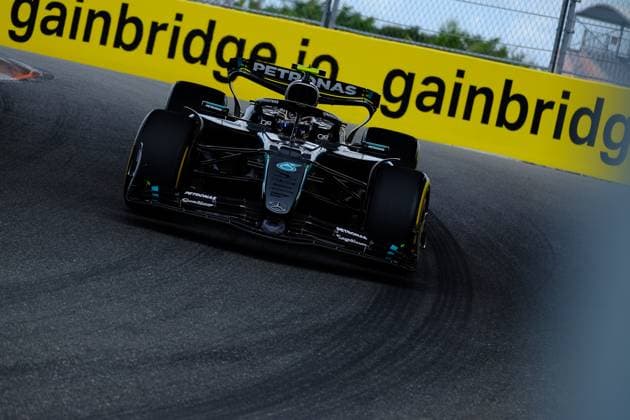 May 3, 2025, Miami, Fl, USA: May 2, 2025: George Russell 63 during the 2025 Formula 1 Crypto.com Miami Grand Prix at the Miami International Autodrome. Jason Pohuski BMR Miami USA - ZUMAb241 20250503_zsa_b241_115 Copyright: xJasonxPohuskix xBmrxMediax