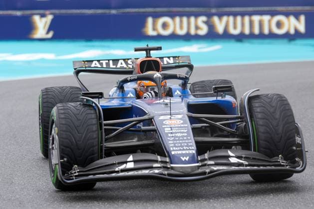 Alexander Albon (Atlassian Williams Racing), Grosser Preis von Miami, Motorsport, Herren, Formel 1, Sprint, 03.05.2025 Miami Florida USA