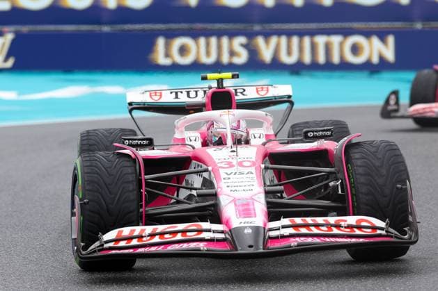 Liam Lawson (Visa Cash App RB), Grosser Preis von Miami, Motorsport, Herren, Formel 1, Sprint, 03.05.2025 Miami Florida USA
