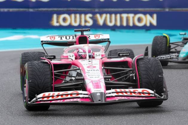 Isack Hadjar (Visa Cash App RB), Grosser Preis von Miami, Motorsport, Herren, Formel 1, Sprint, 03.05.2025 Miami Florida USA