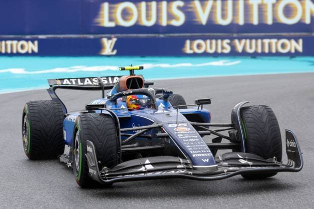 Carlos Sainz jr. (Atlassian Williams Racing), Grosser Preis von Miami, Motorsport, Herren, Formel 1, Sprint, 03.05.2025 Miami Florida USA