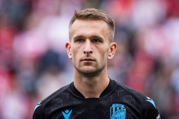 SLAVIA PRAHA - VIKTORIA PLZEN Amar Memic of Plzen during the 2nd round of championship group football match of Chance liga between SK Slavia Praha and FC Viktoria Plzen. Prague, Czechia, May 03, 2025. Photo by Branislav Racko Copyright: xx 080A0714